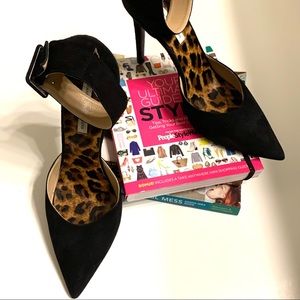 Diane Von Furstenberg Buckie Ankle Strap Pumps